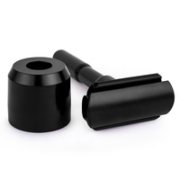 QShave luksusowy czarny regulowany zestaw do golenia dla mężczyzn zestaw do golenia dla mężczyzn + maszynka do golenia + ostrze do usuwania ostrza + 15 zestaw ostrzy 3